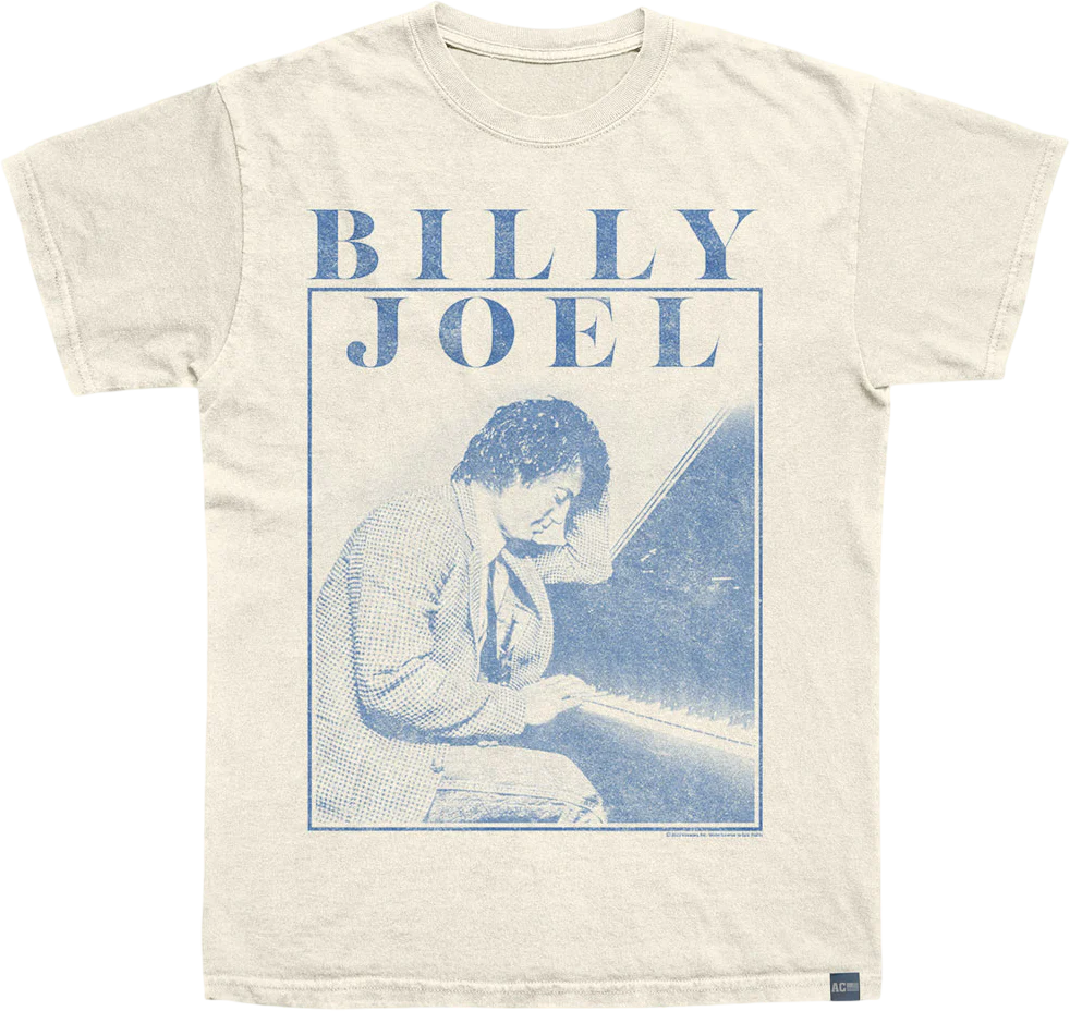 Made In USA Piano Man Billy Joel T-Shirt