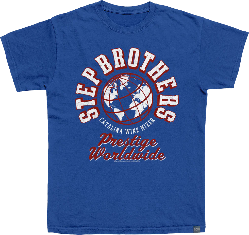 Made In USA Prestige Worldwide Step Brothers T-Shirt