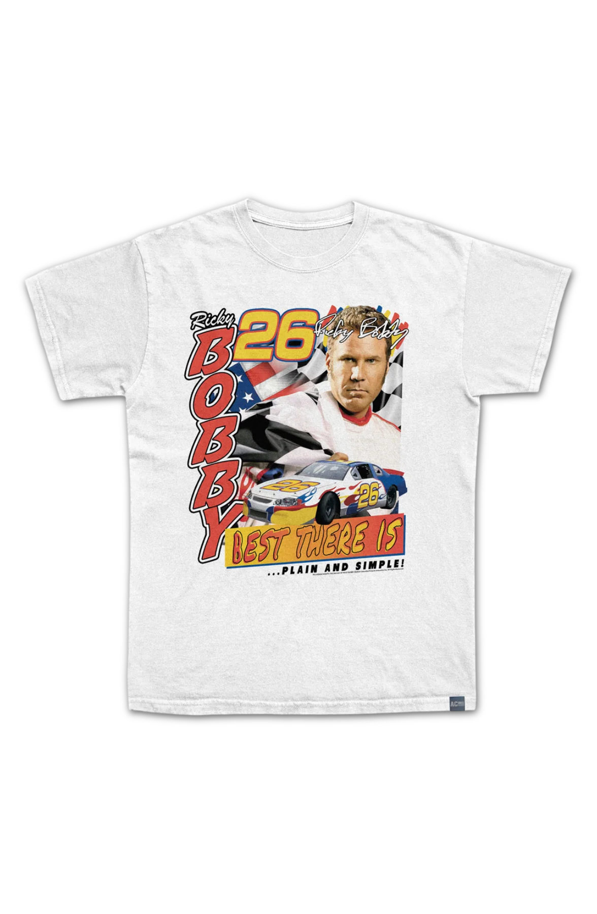 Made In USA Ricky Bobby Best There Is Talladega Nights T-Shirt - Image 2