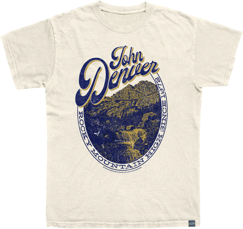Made In USA Rocky Mountain High John Denver T-Shirt