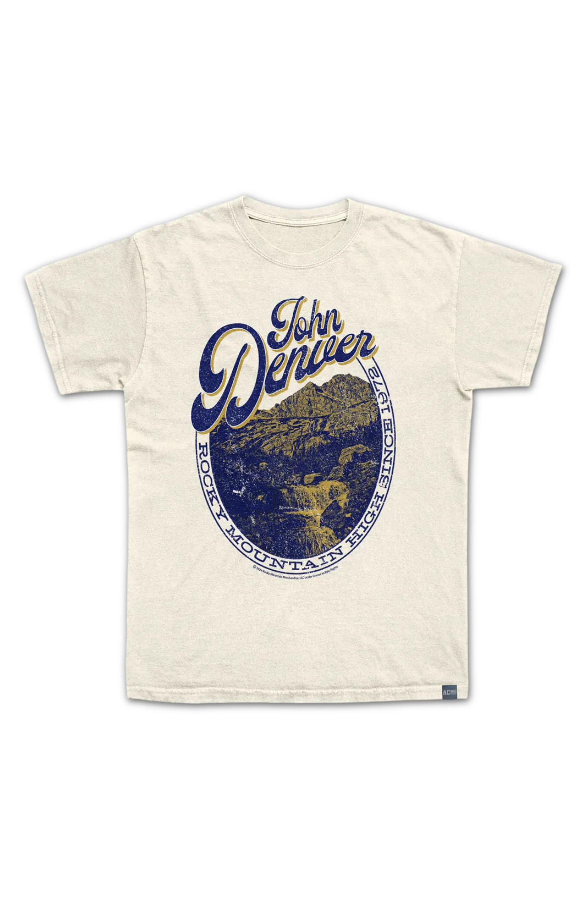 Made In USA Rocky Mountain High John Denver T-Shirt - Image 2