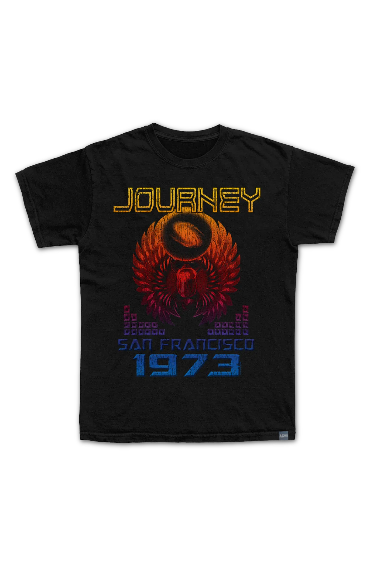 Made In USA San Francisco 1973 Journey T-Shirt - Image 2