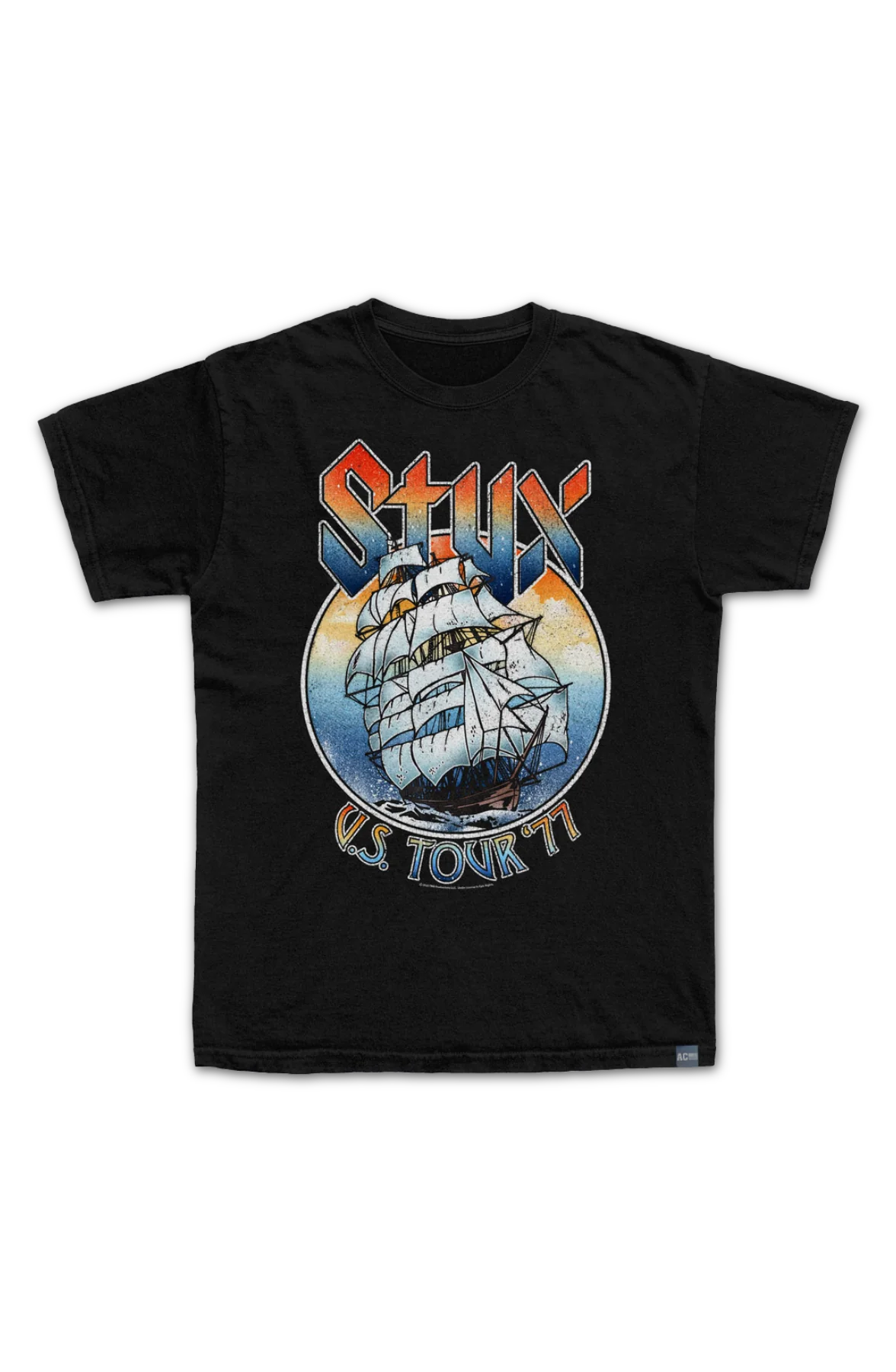 Made In USA Tour '77 Styx T-Shirt - Image 2