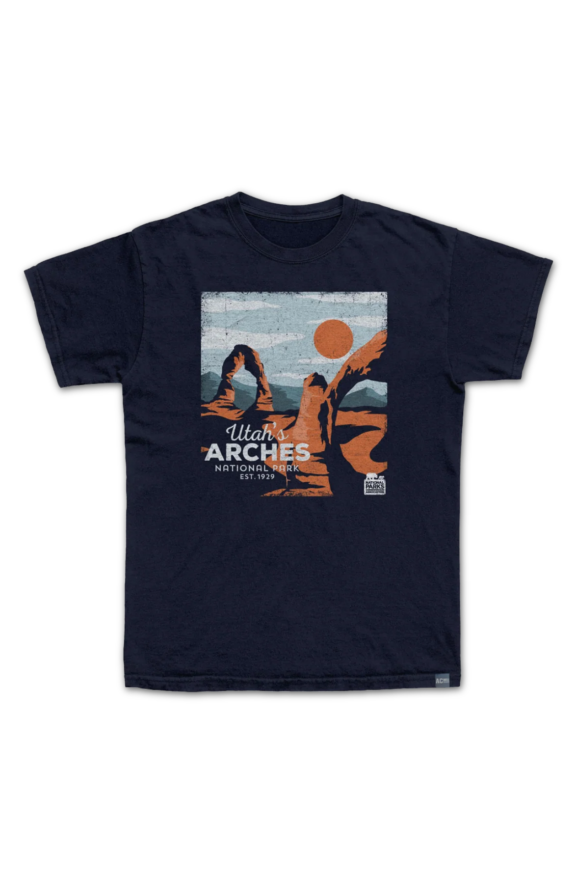 Made In USA Utah Arches NPCA T-Shirt - Image 2