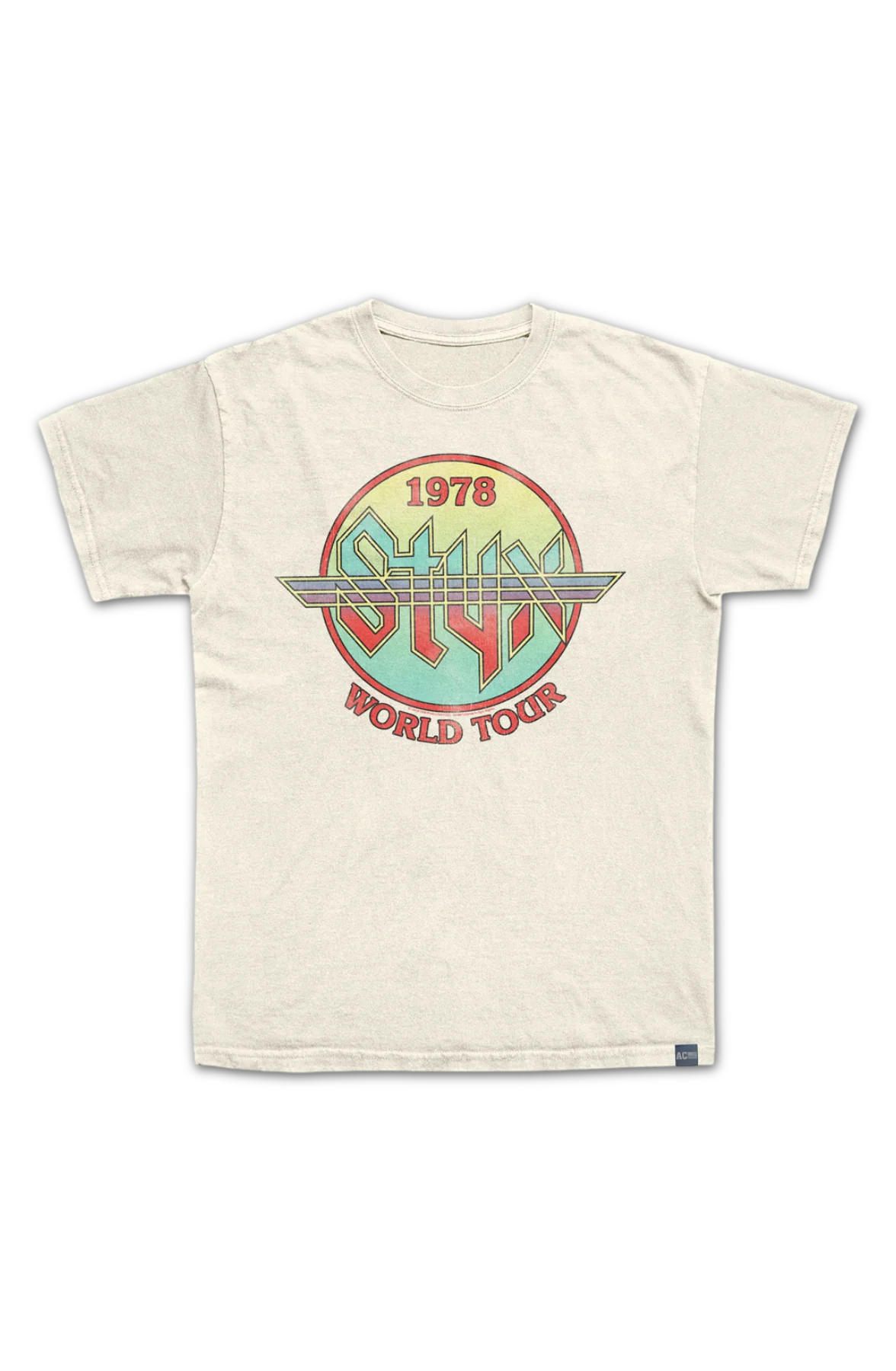 Made In USA World Tour 1978 Styx T-Shirt - Image 2
