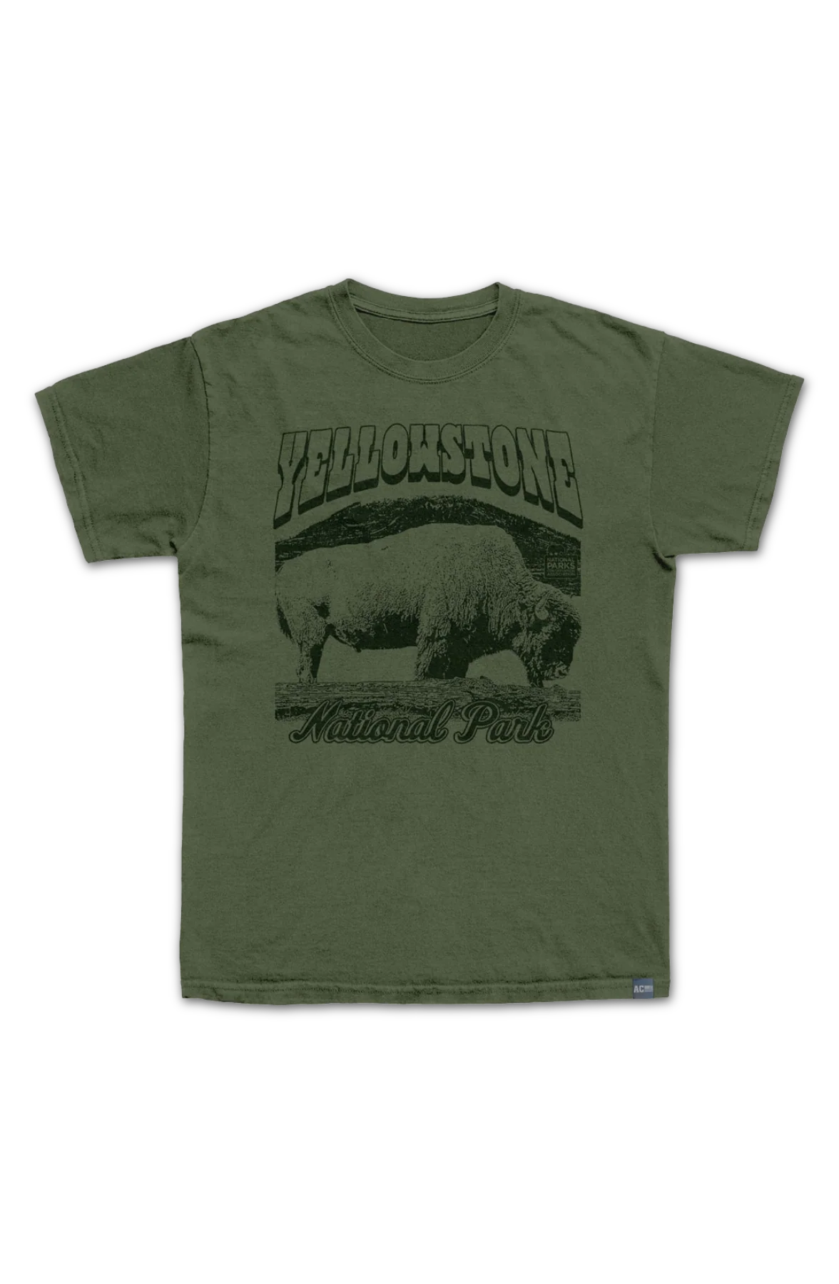 Made In USA Yellowstone Bison NPCA T-Shirt - Image 2
