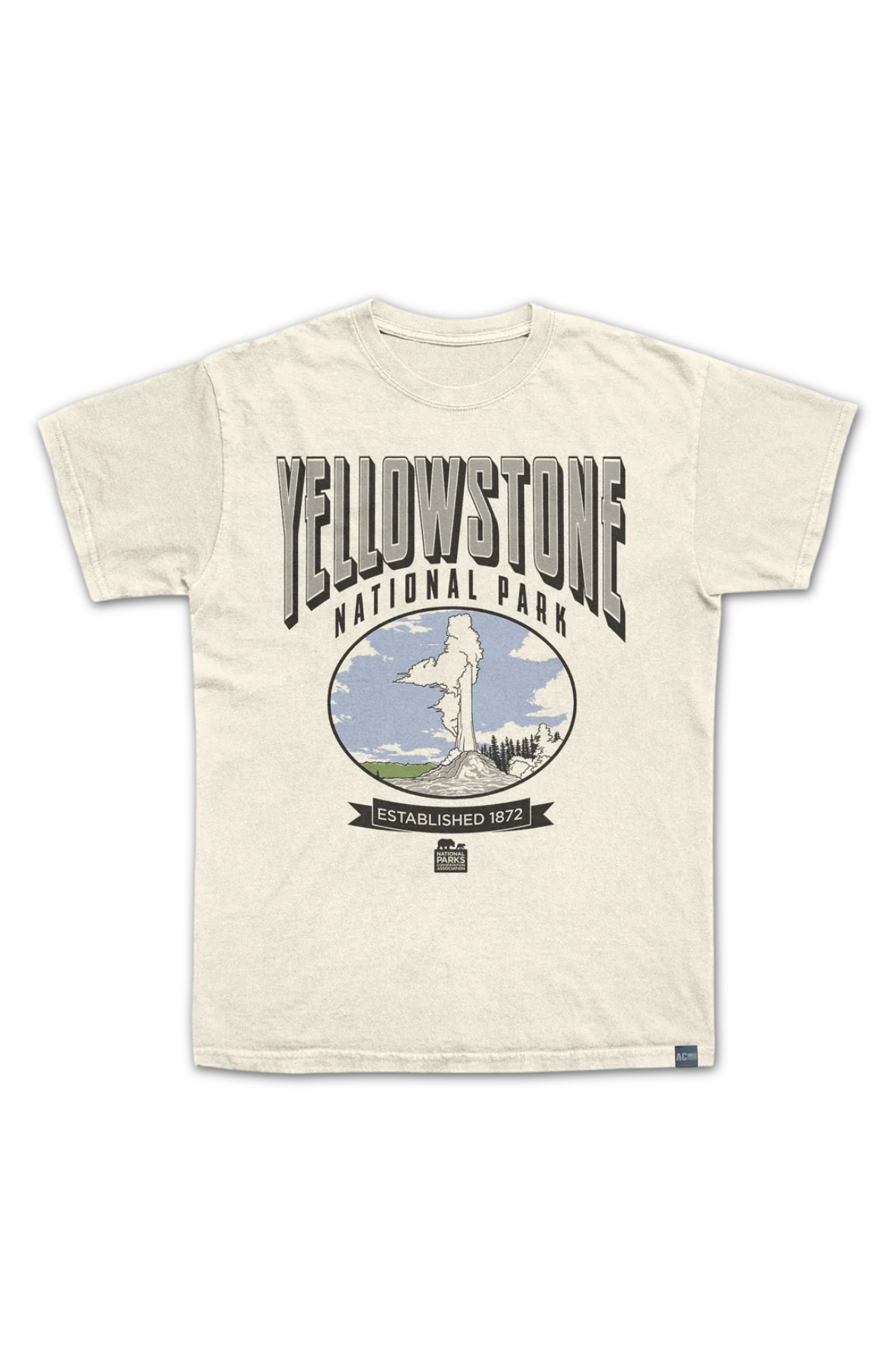 Made In USA Yellowstone Est. 1872 NPCA T-Shirt - Image 2