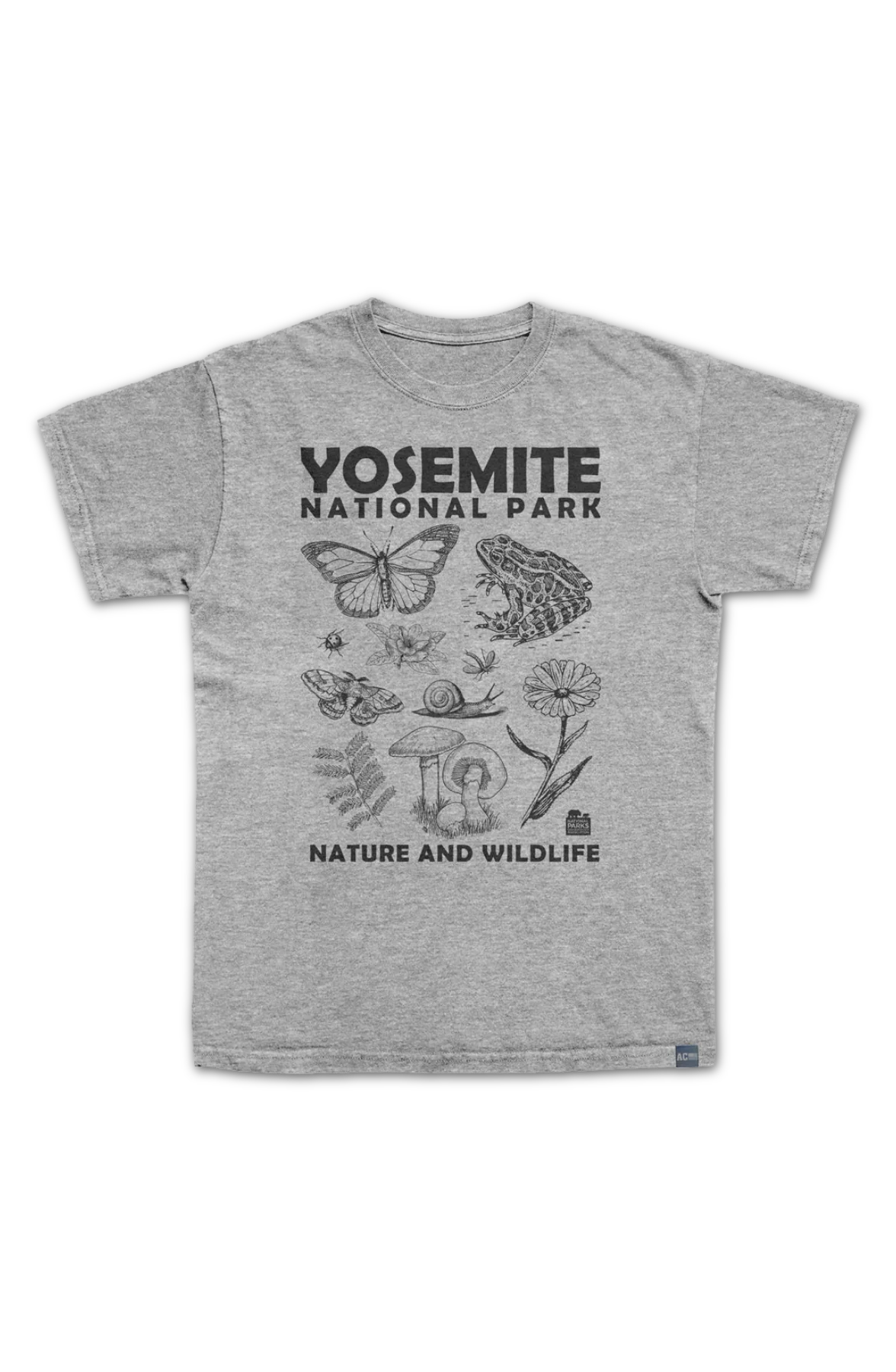 Made In USA Yosemite Nature And Wildlife NPCA T-Shirt - Image 2