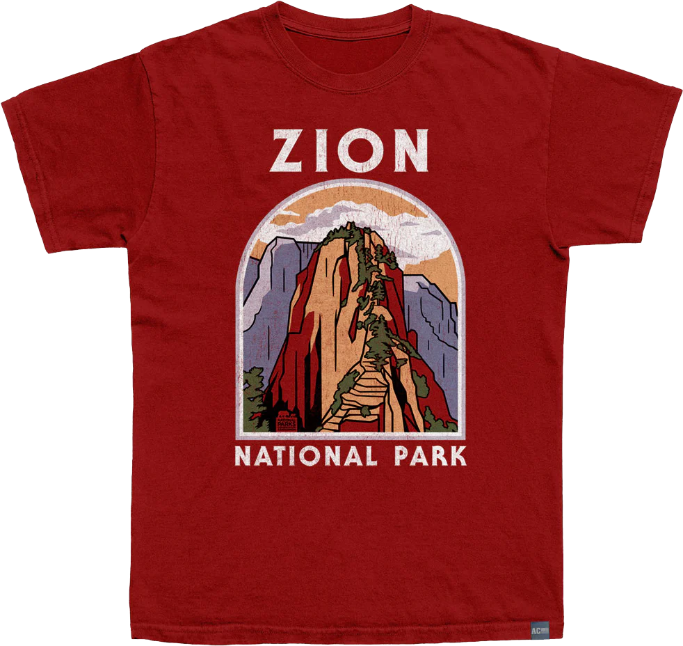 Made In USA Zion Angels Landing NPCA T-Shirt