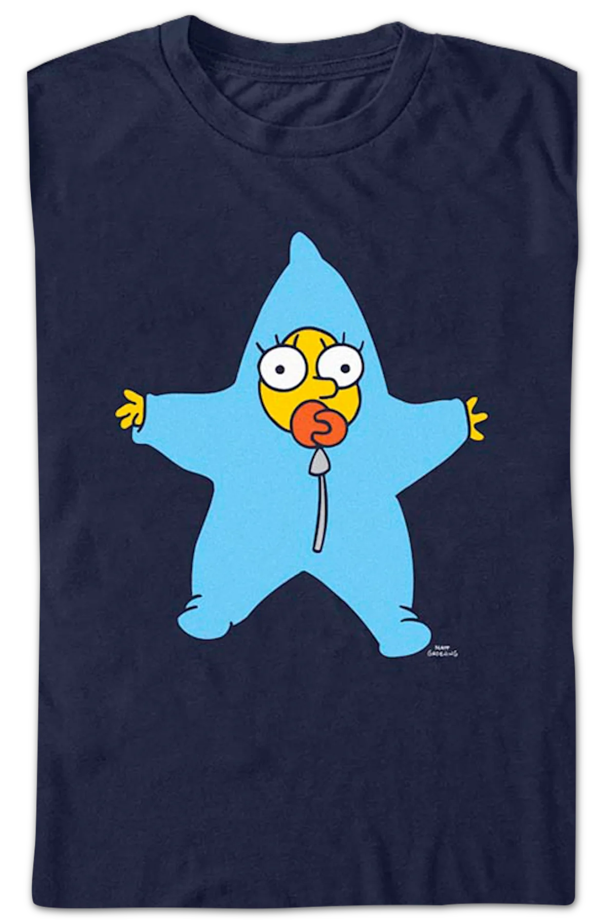 Maggie Snow Suit Simpsons T-Shirt - Image 2
