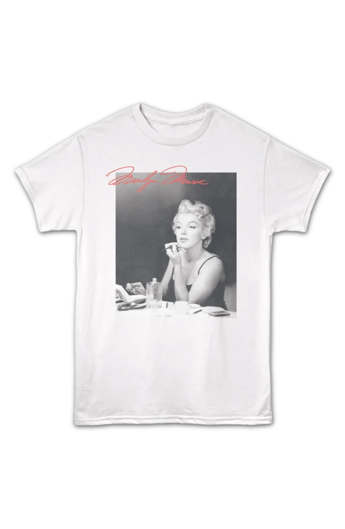 Makeup Vanity Marilyn Monroe T-Shirt - Image 2