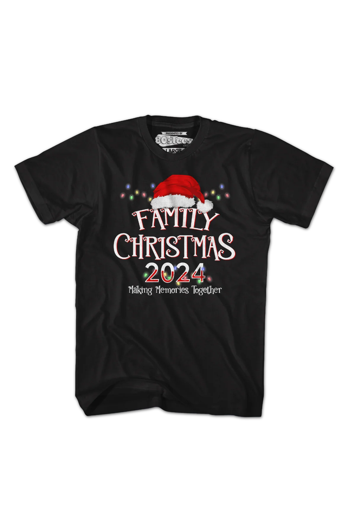Making Memories Together Family Christmas 2024 T-Shirt - Image 2