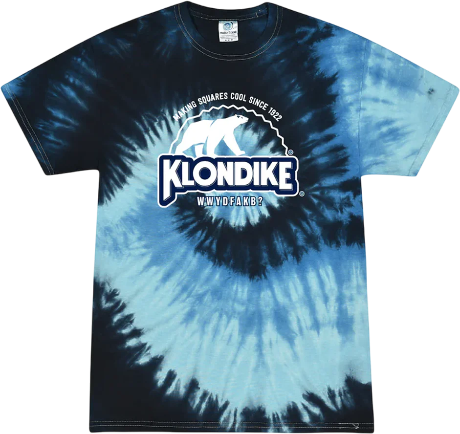 Making Squares Cool Since 1922 Tie Dye Klondike T-Shirt