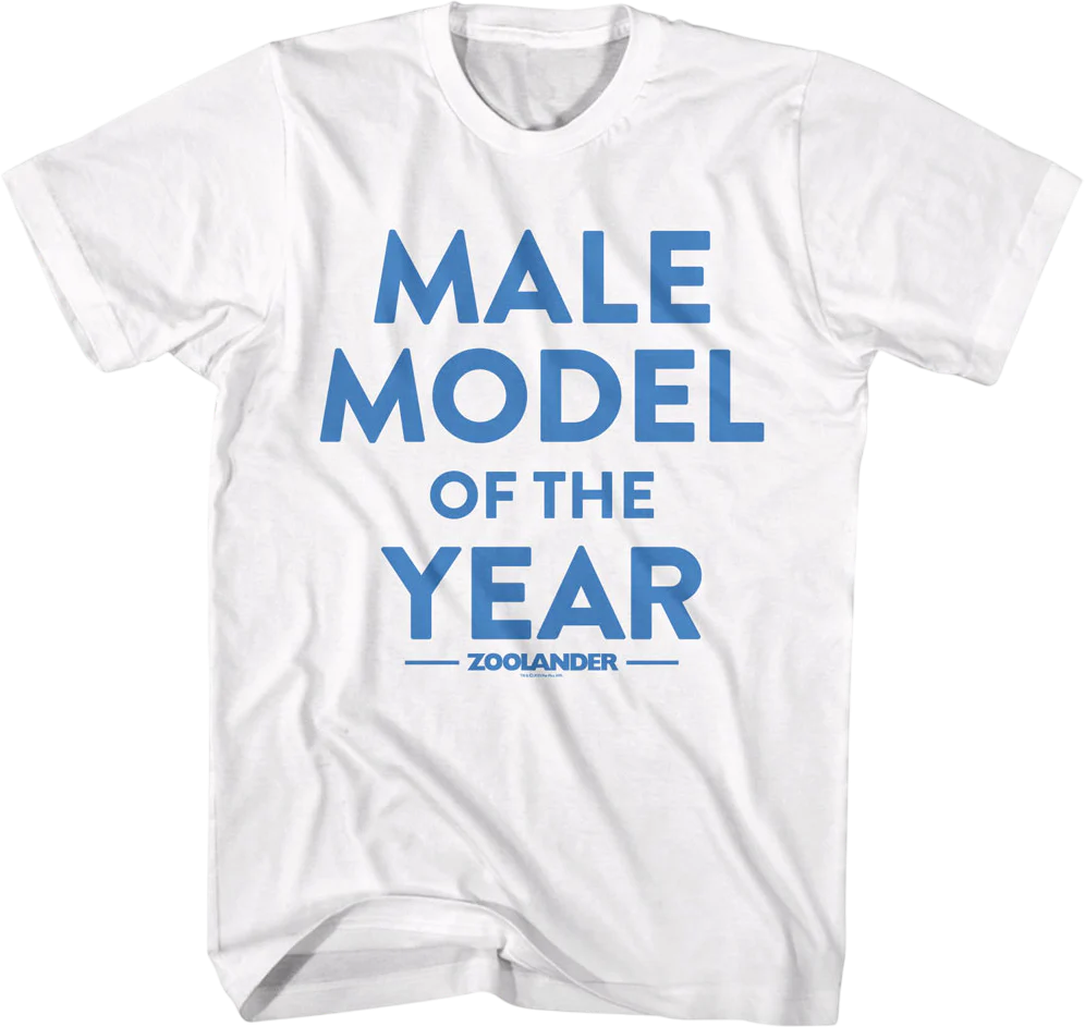 Male Model Of The Year Zoolander T-Shirt