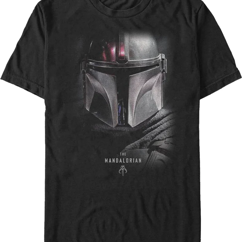 Mandalorian Close-Up Star Wars T-Shirt