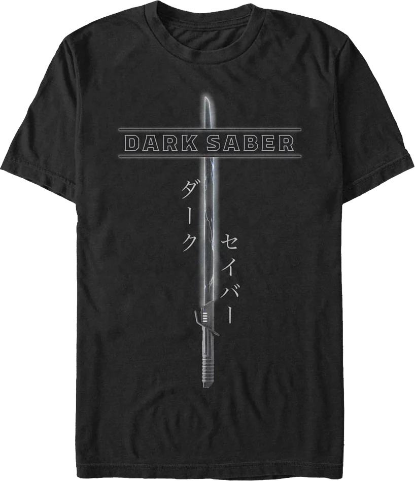 Mandalorian Darksaber Star Wars T-Shirt