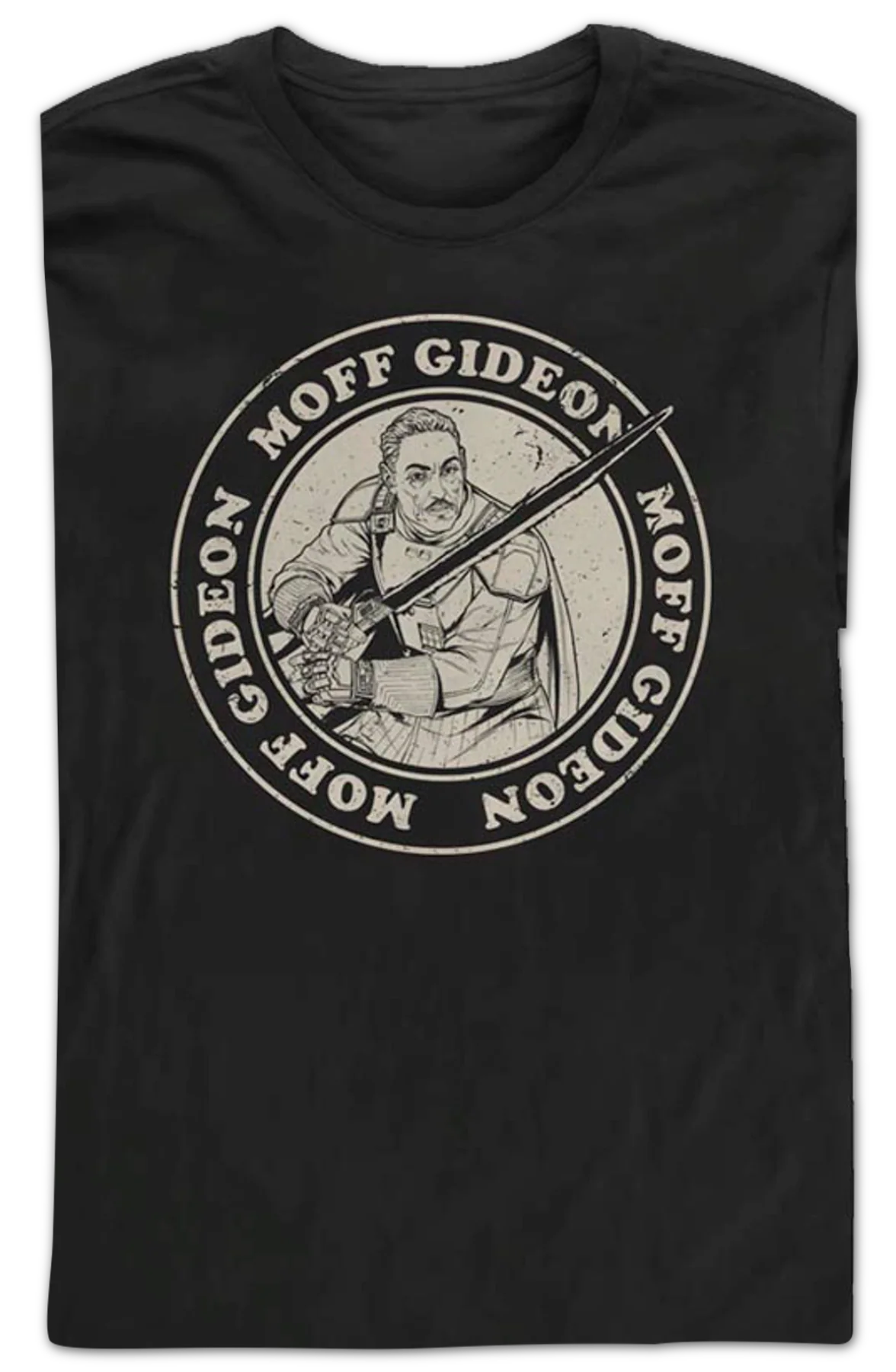 Mandalorian Distressed Moff Gideon Star Wars Long Sleeve Shirt - Image 2