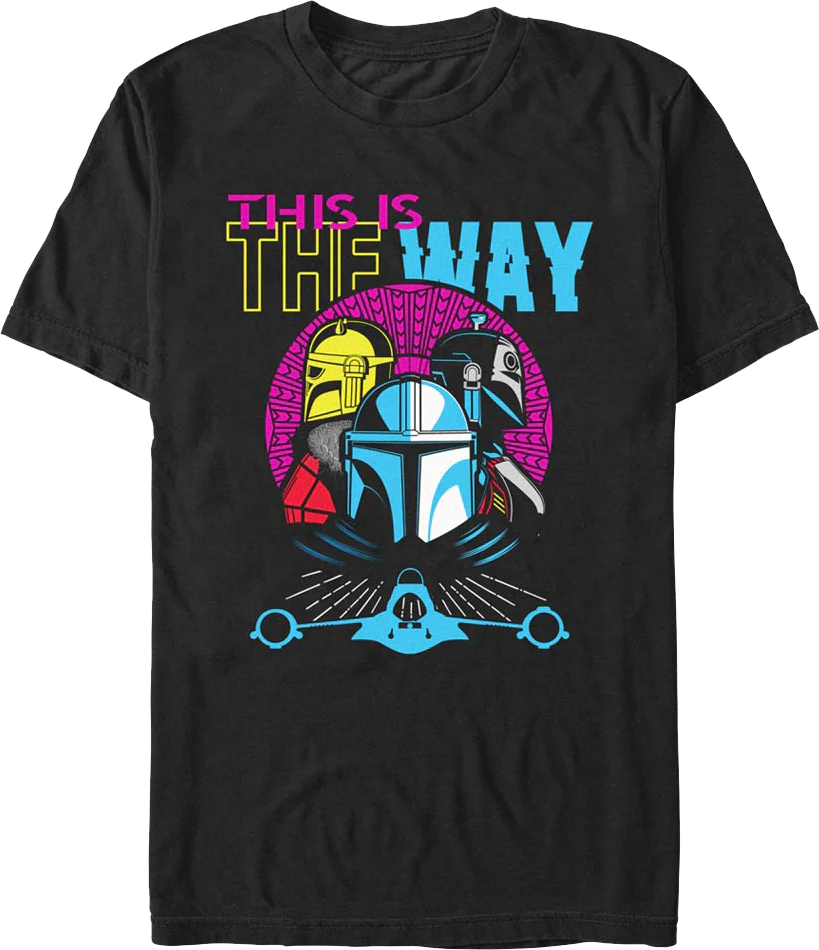 Mandalorian This Is The Way Hyperdrive Star Wars T-Shirt