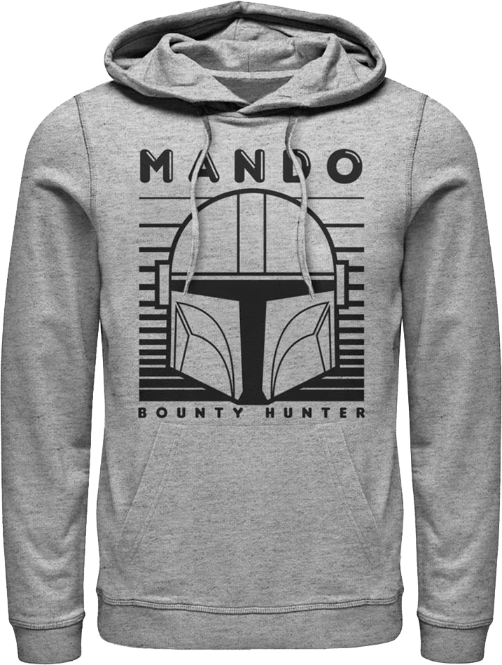 Mando Helmet The Mandalorian Star Wars Hoodie