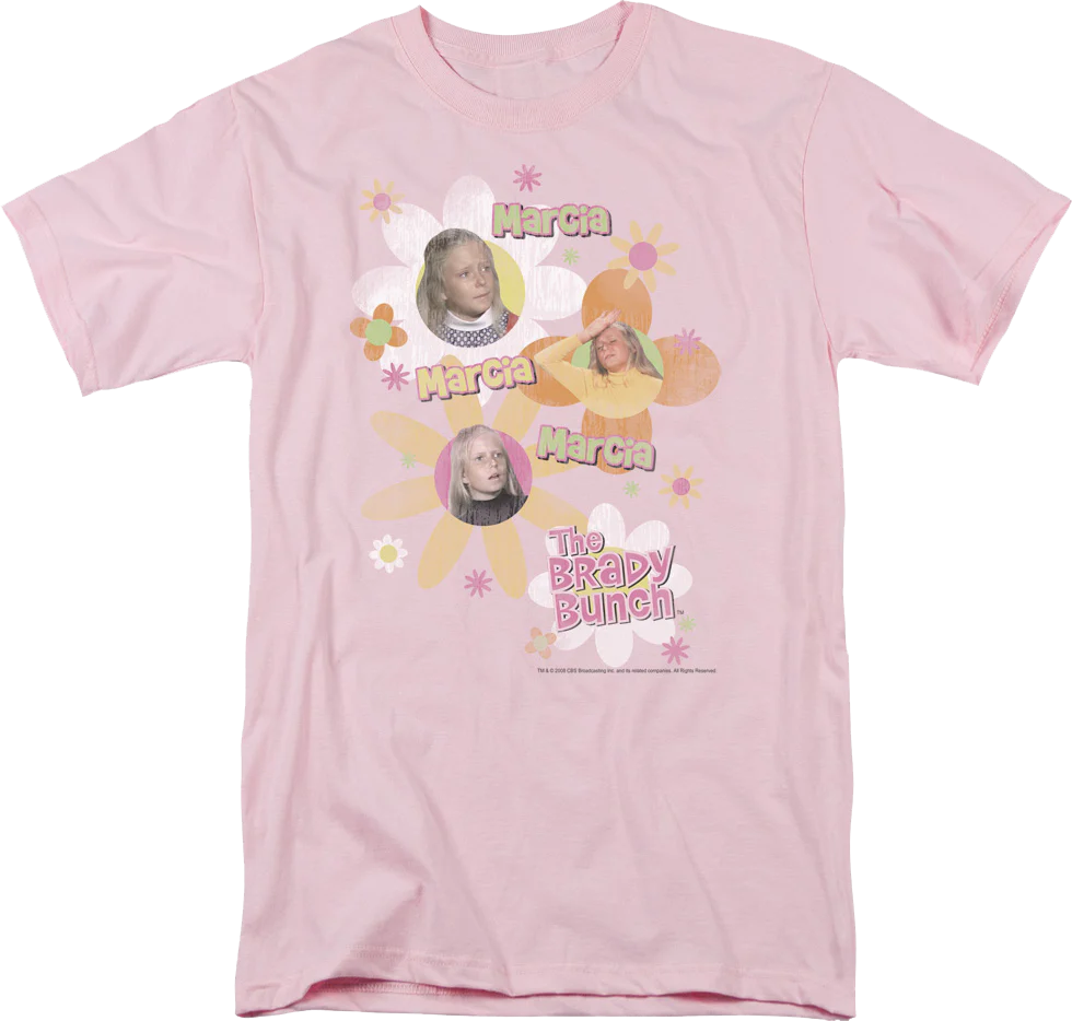 Marcia Marcia Marcia Brady Bunch T-Shirt