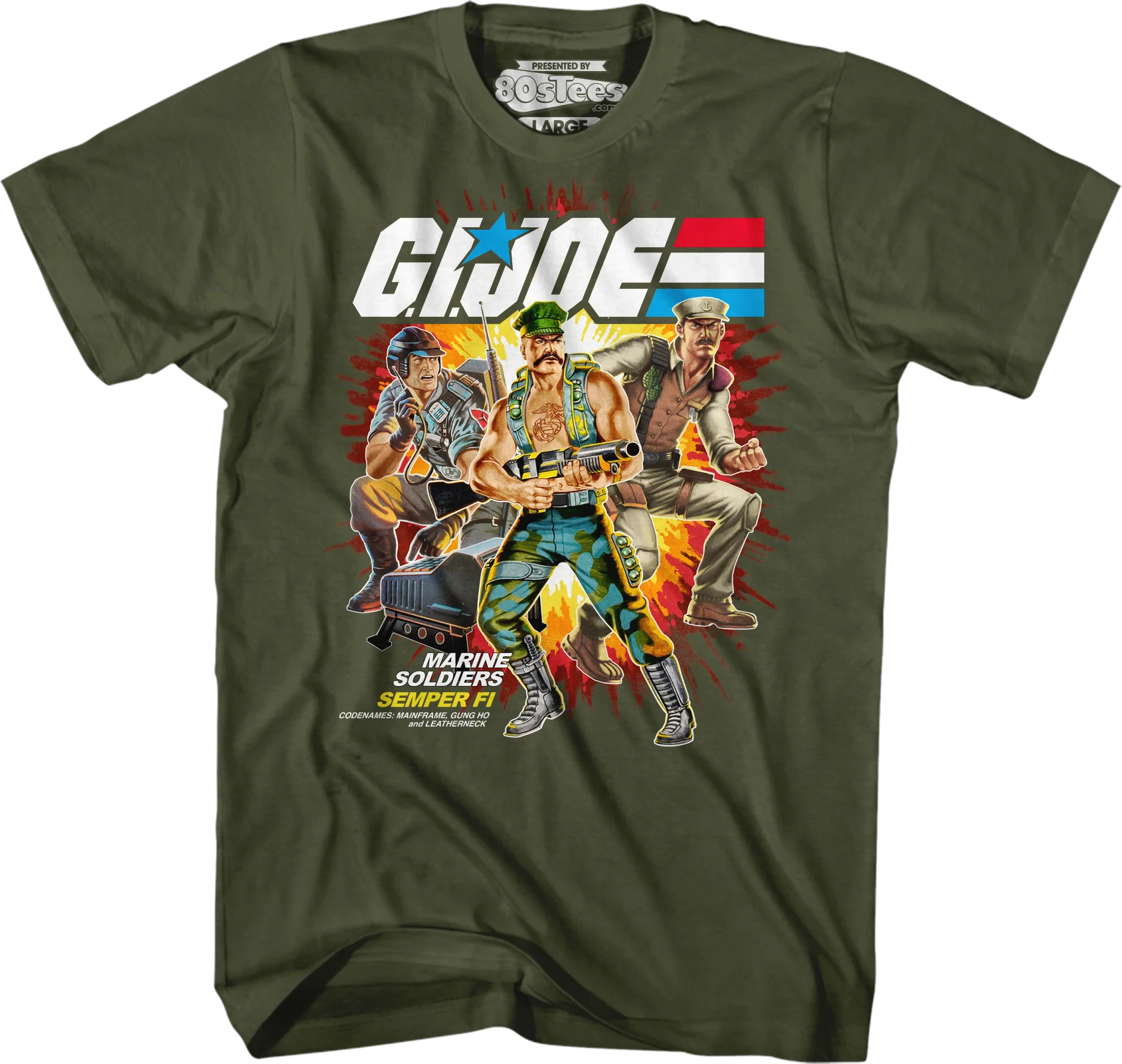 Marine Soldiers GI Joe T-Shirt