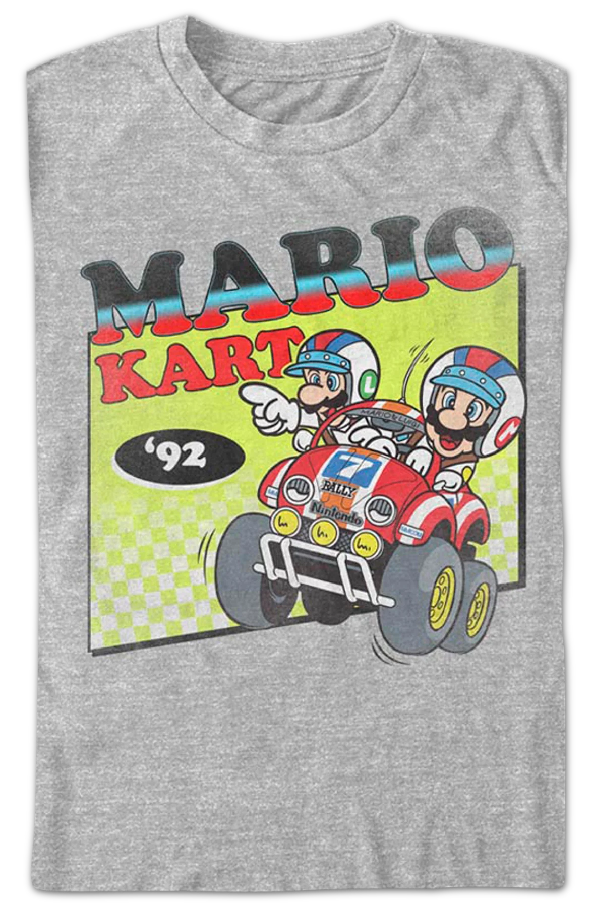 Mario Kart '92 Nintendo T-Shirt - Image 2