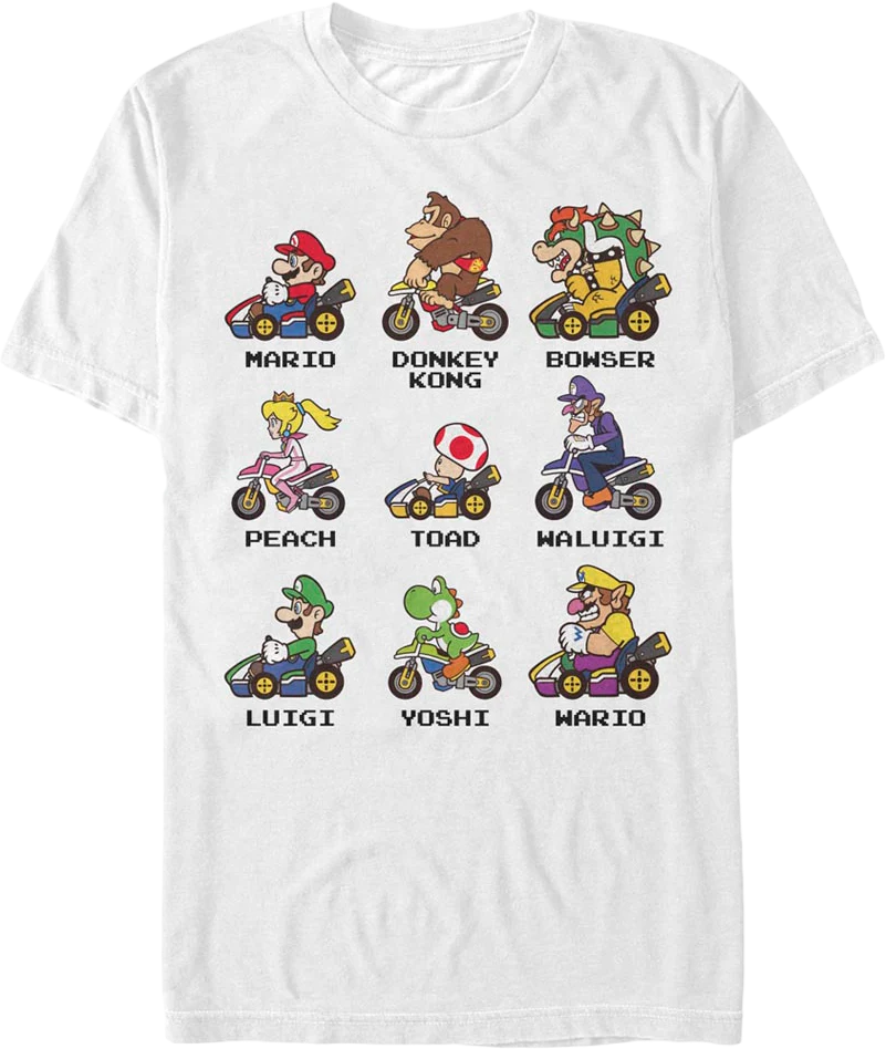 Mario Kart Drivers Super Mario Bros. T-Shirt