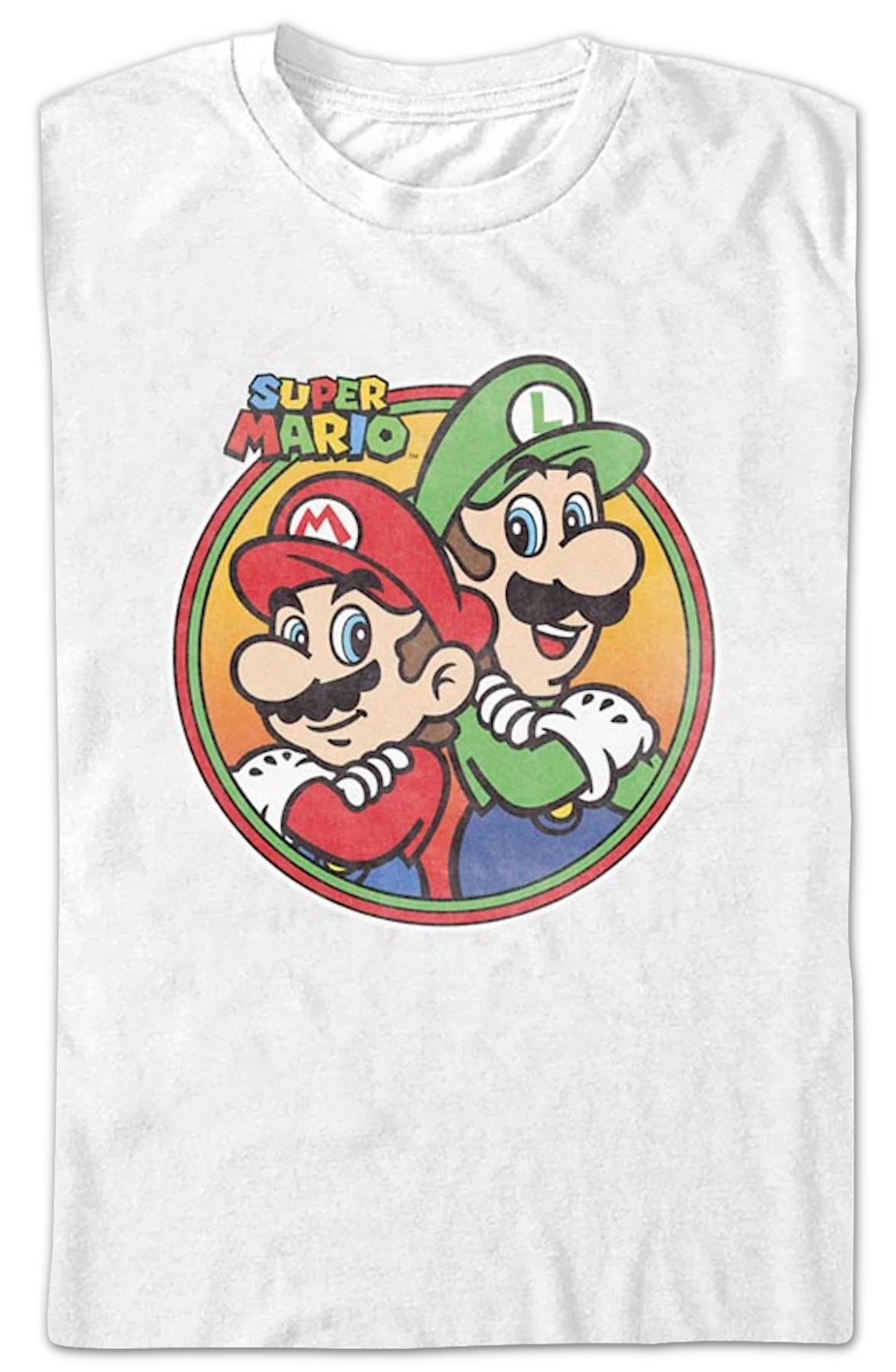Mario & Luigi Super Mario Bros. Nintendo T-Shirt - Image 2