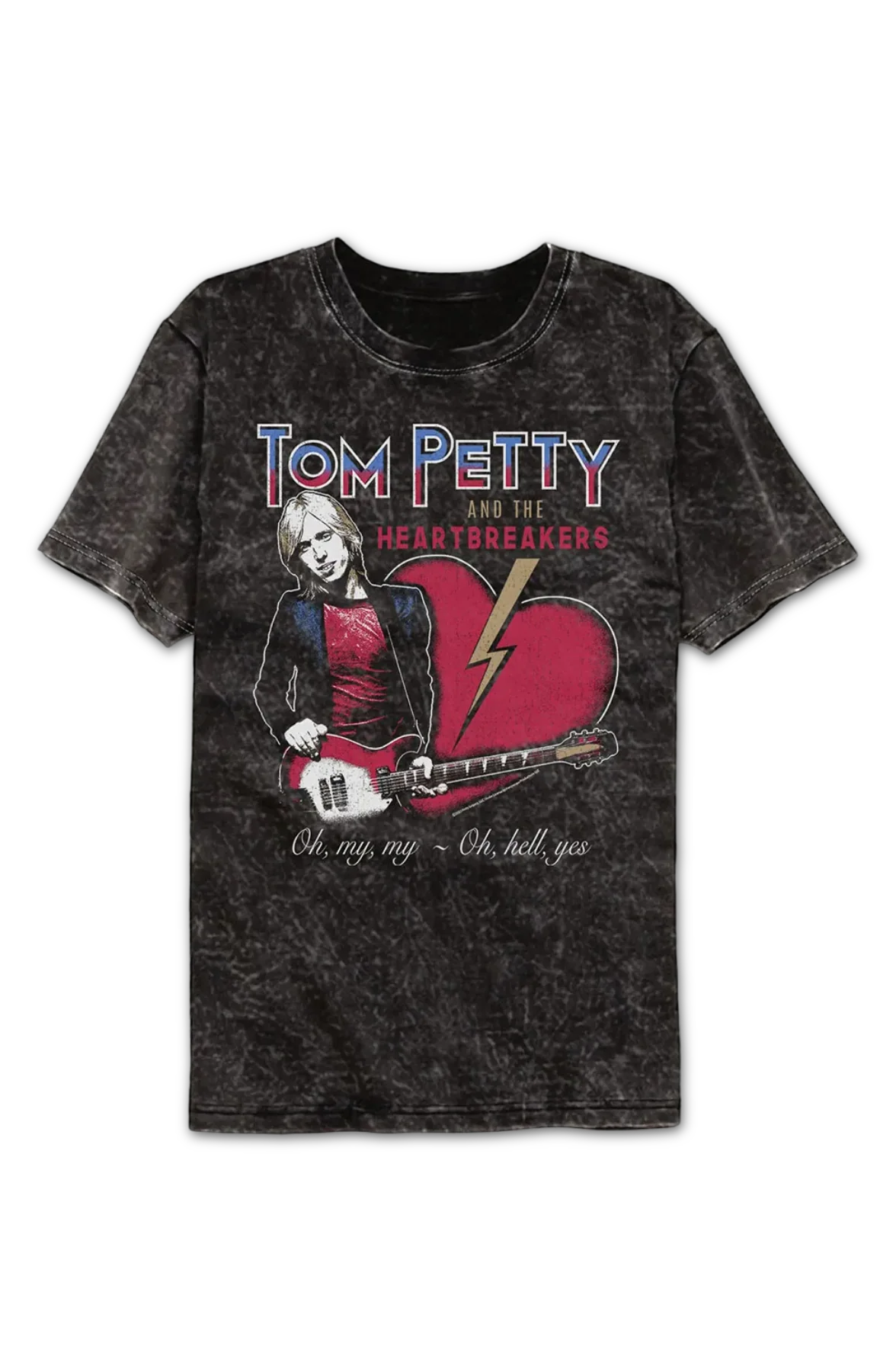 Mary Jane's Last Dance Tom Petty Mineral Wash T-Shirt - Image 2