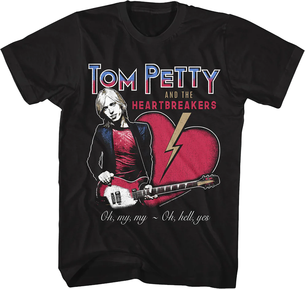 Mary Jane's Last Dance Tom Petty & The Heartbreakers T-Shirt