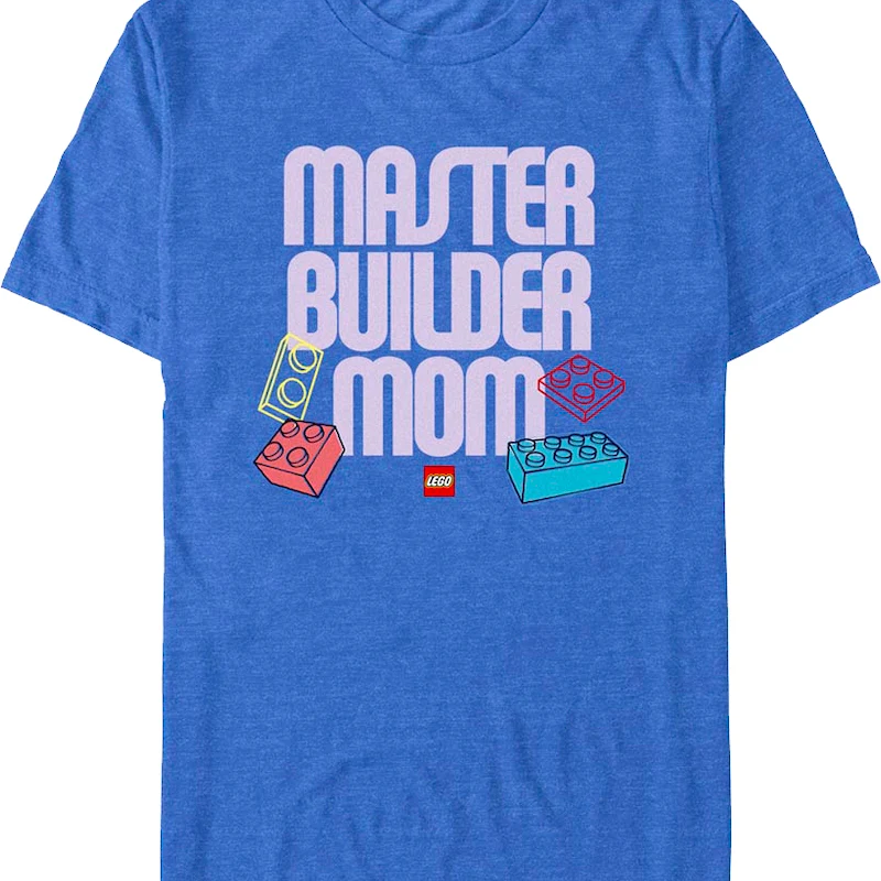 Master Builder Mom Lego T-Shirt