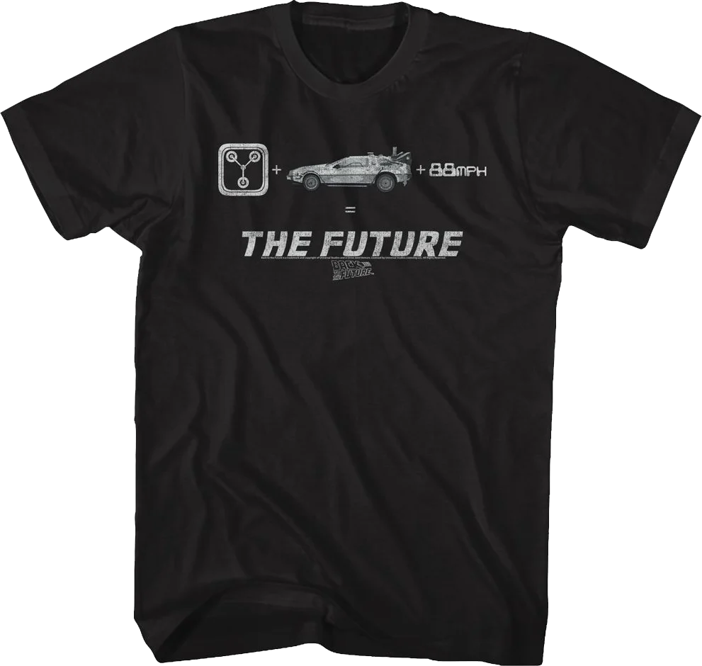 Math Equation Back To The Future T-Shirt