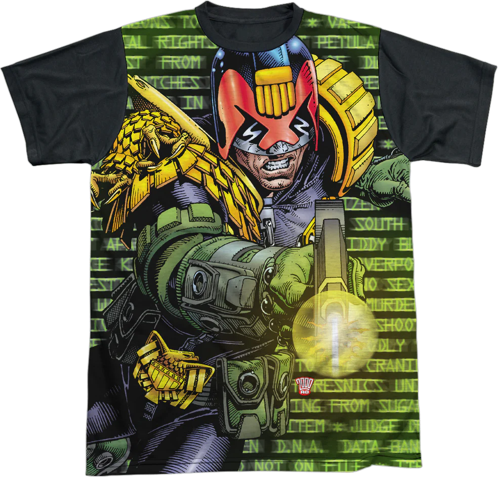Matrix Judge Dredd T-Shirt