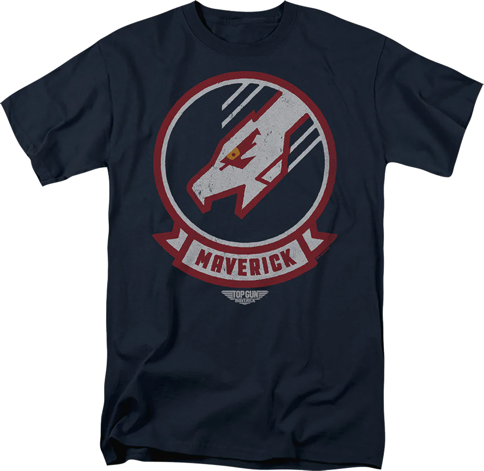 Maverick Patch Logo Top Gun: Maverick T-Shirt