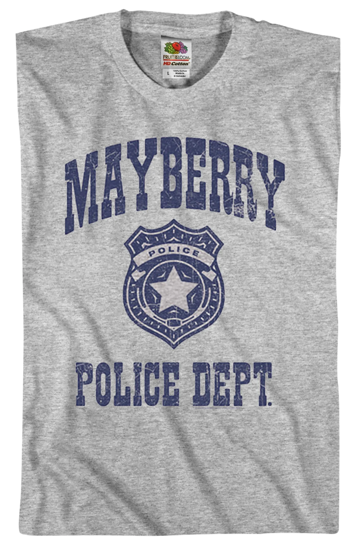 Mayberry Police Dept. Andy Griffith Show T-Shirt - Image 2