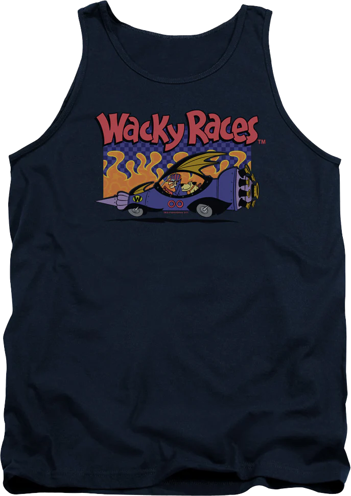 Mean Machine Wacky Races Tank Top