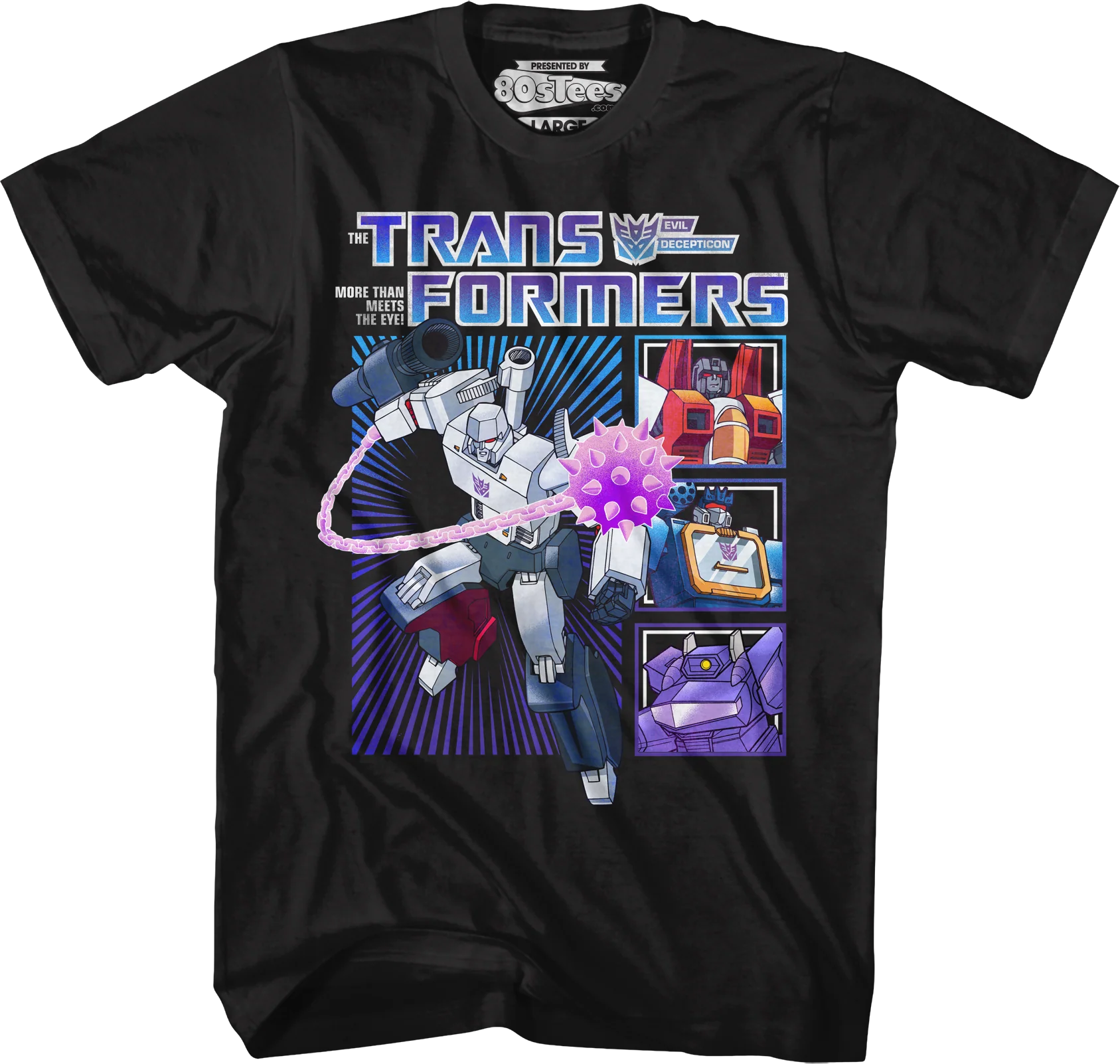 Megatron and the Decepticons Transformers T-Shirt