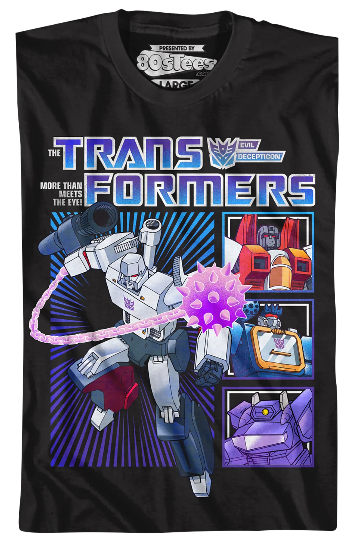 Megatron and the Decepticons Transformers T-Shirt - Image 2