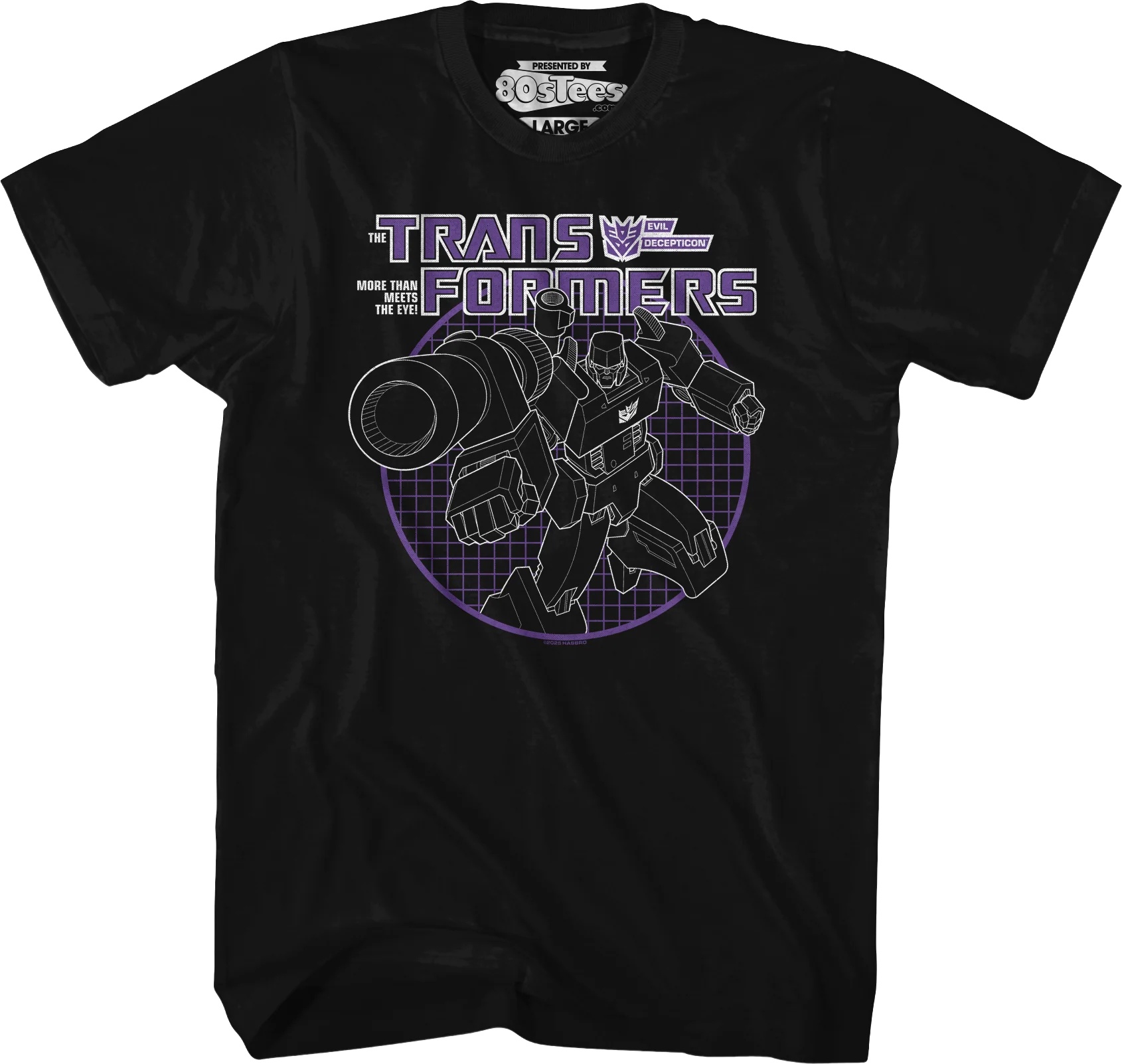 Megatron Circle Graph Transformers T-Shirt