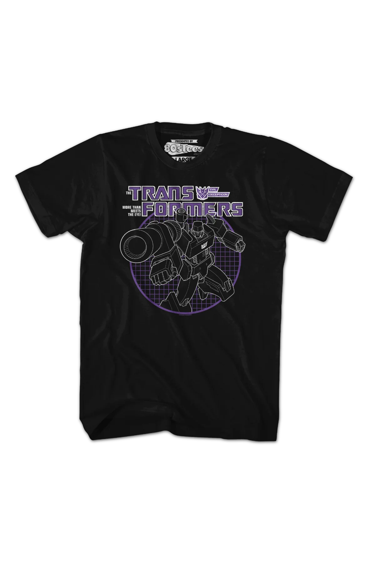 Megatron Circle Graph Transformers T-Shirt - Image 2