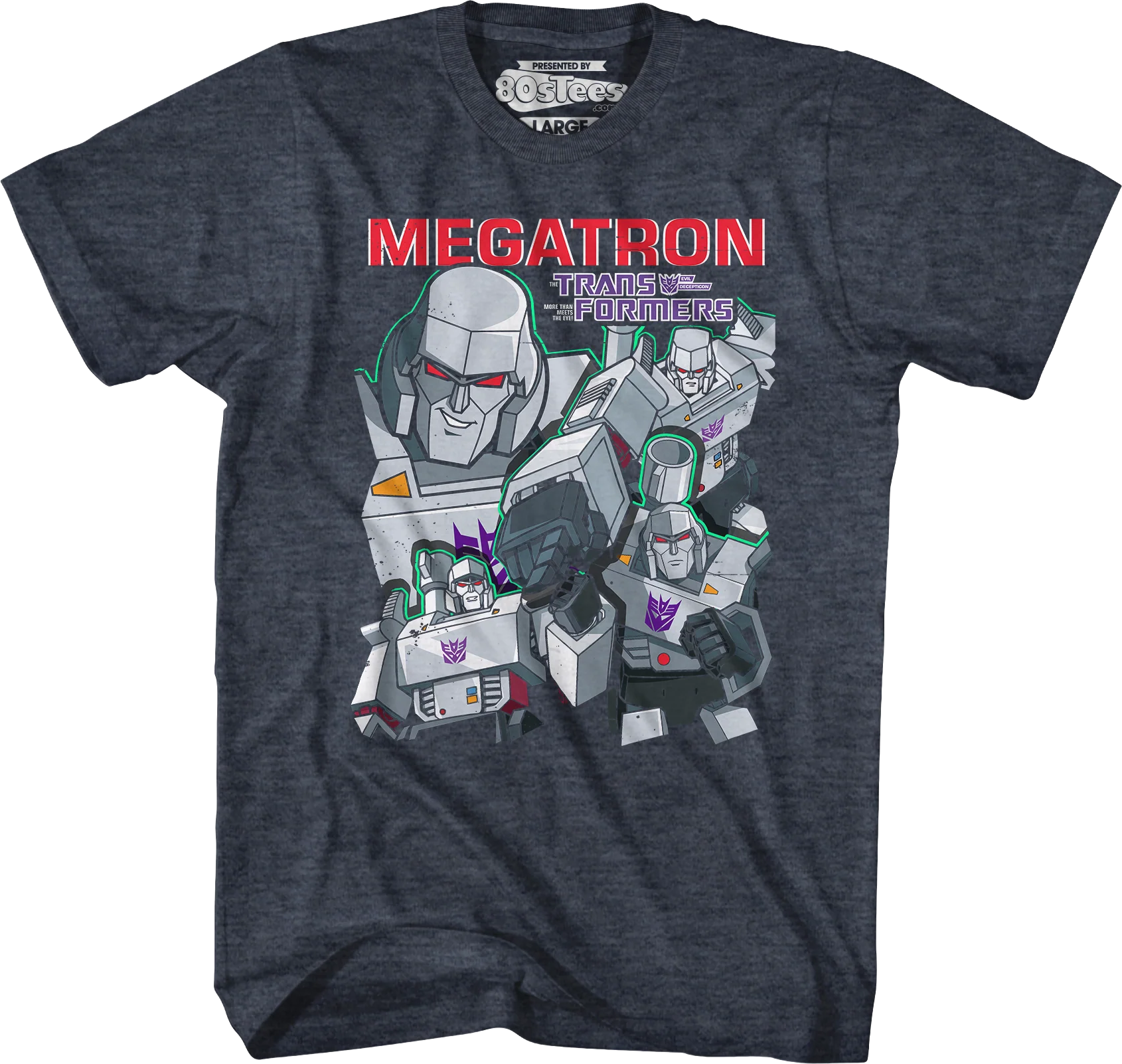 Megatron Collage Transformers T-Shirt - Image 3