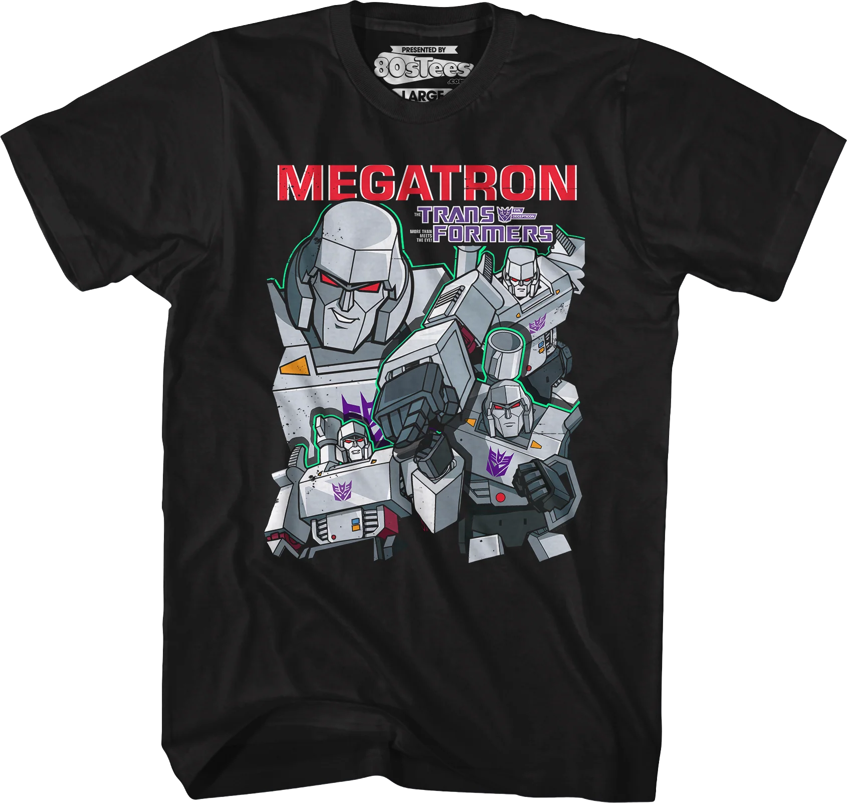 Megatron Collage Transformers T-Shirt - Image 4