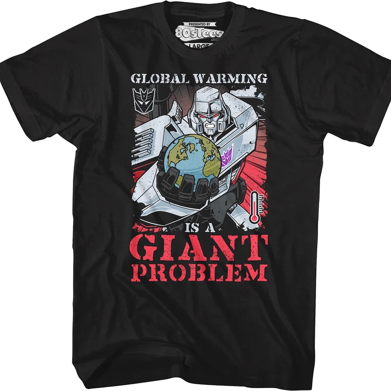 Megatron Global Warming Transformers T-Shirt