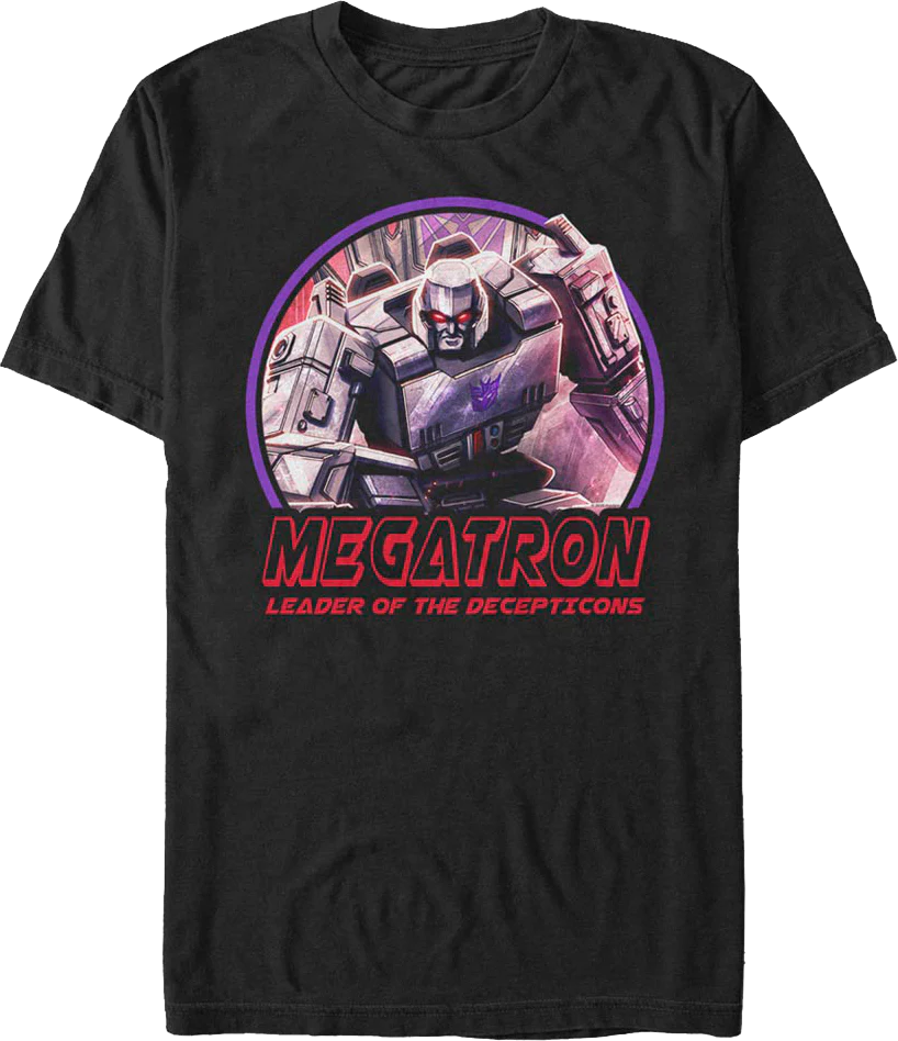 Megatron Leader Of The Decepticons Transformers T-Shirt