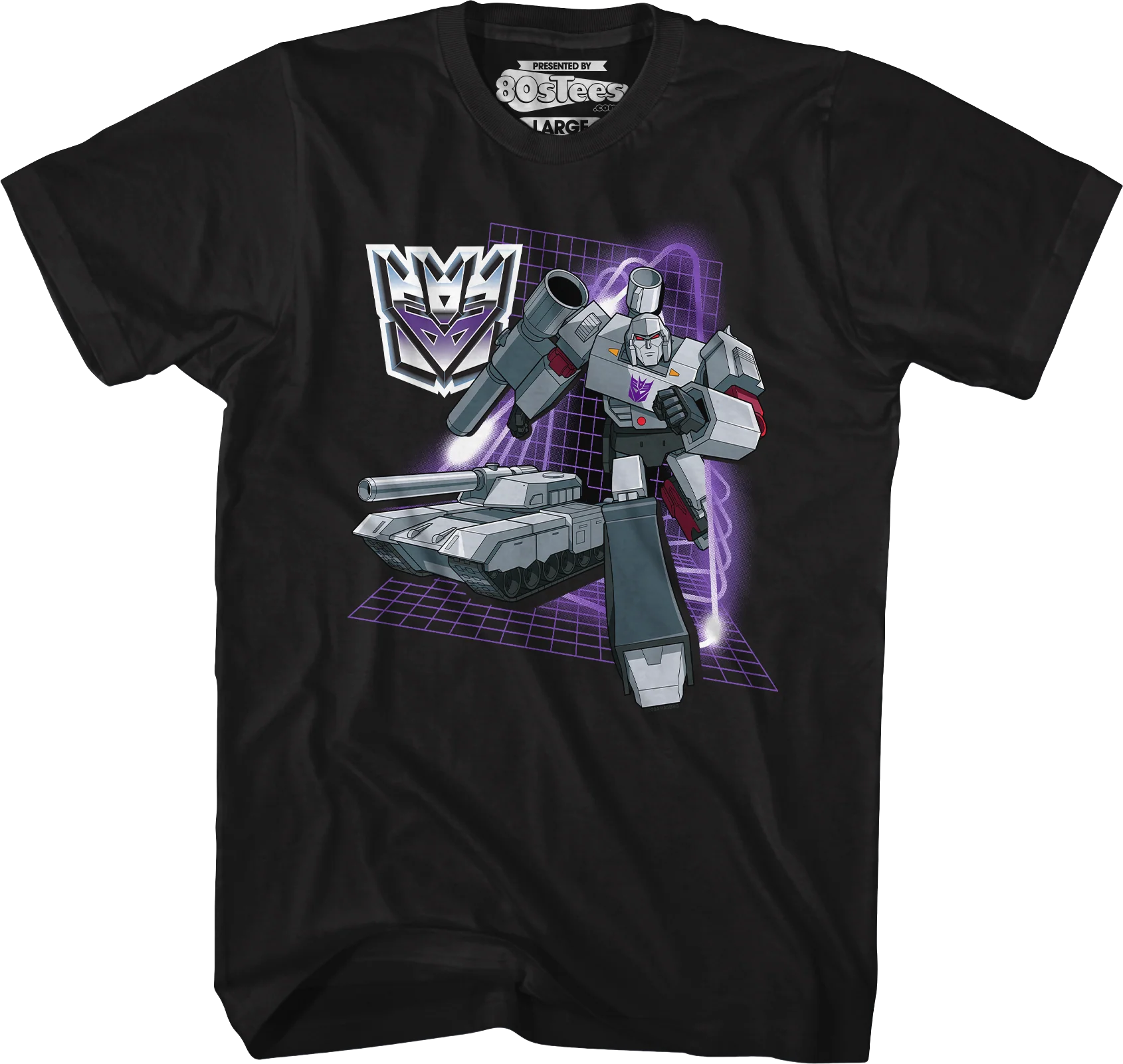 Megatron Robot & Vehicle Collage Transformers T-Shirt
