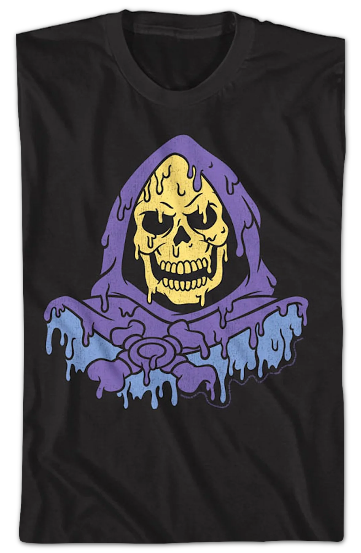 Melting Skeletor Masters of the Universe T-Shirt - Image 2
