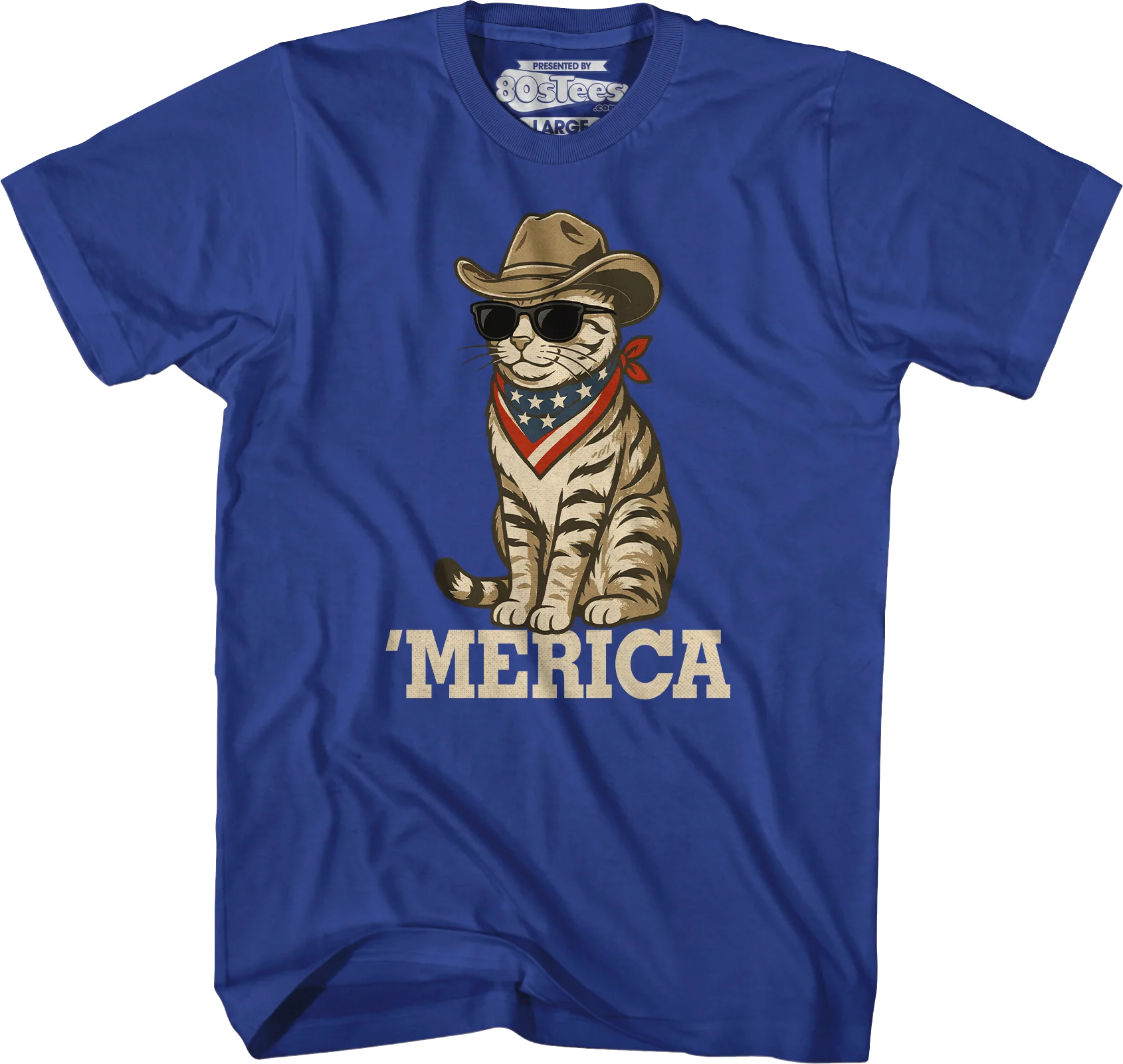 'Merica Cat T-Shirt - Image 3