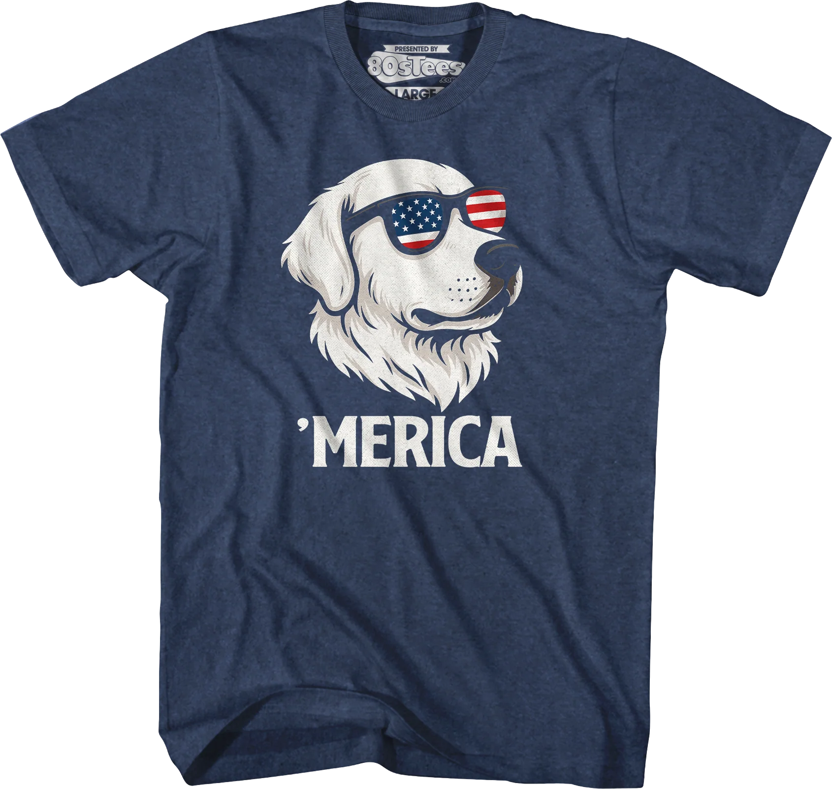 'Merica Dog T-Shirt - Image 3