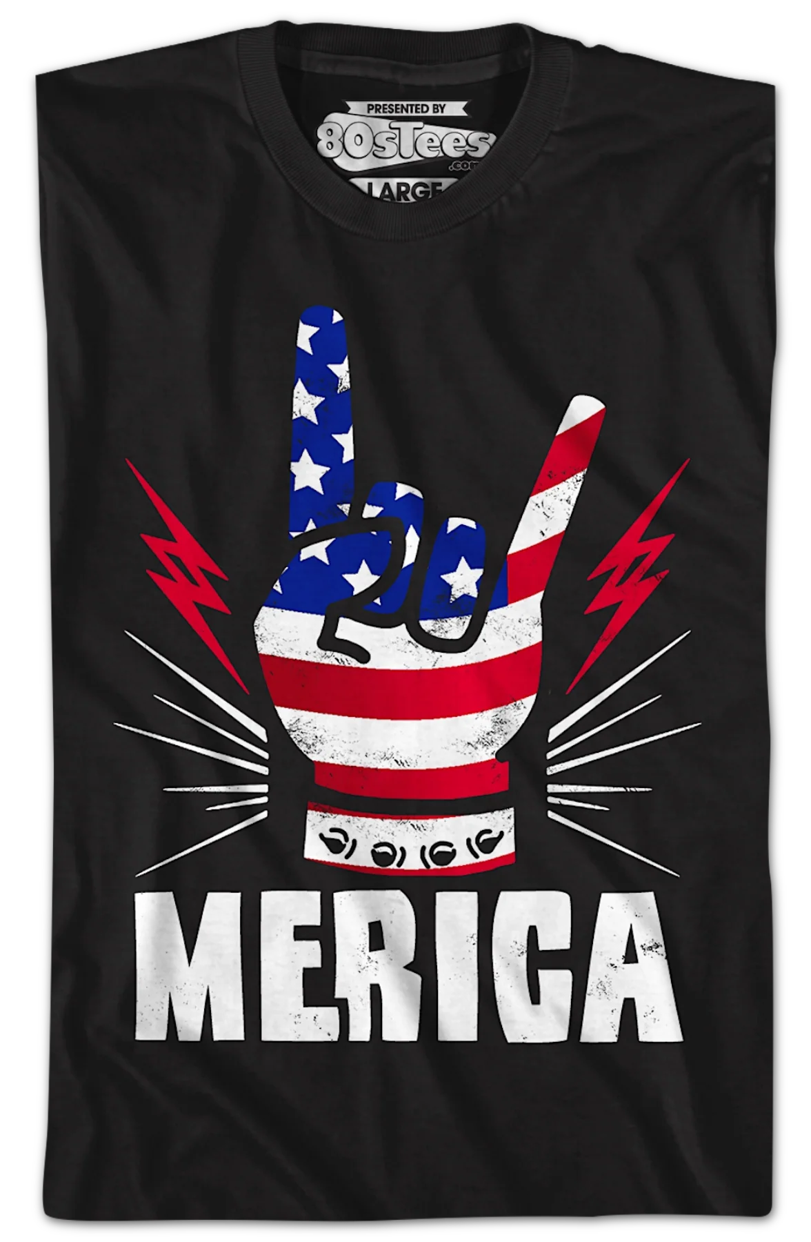 Merica Rocks T-Shirt - Image 2