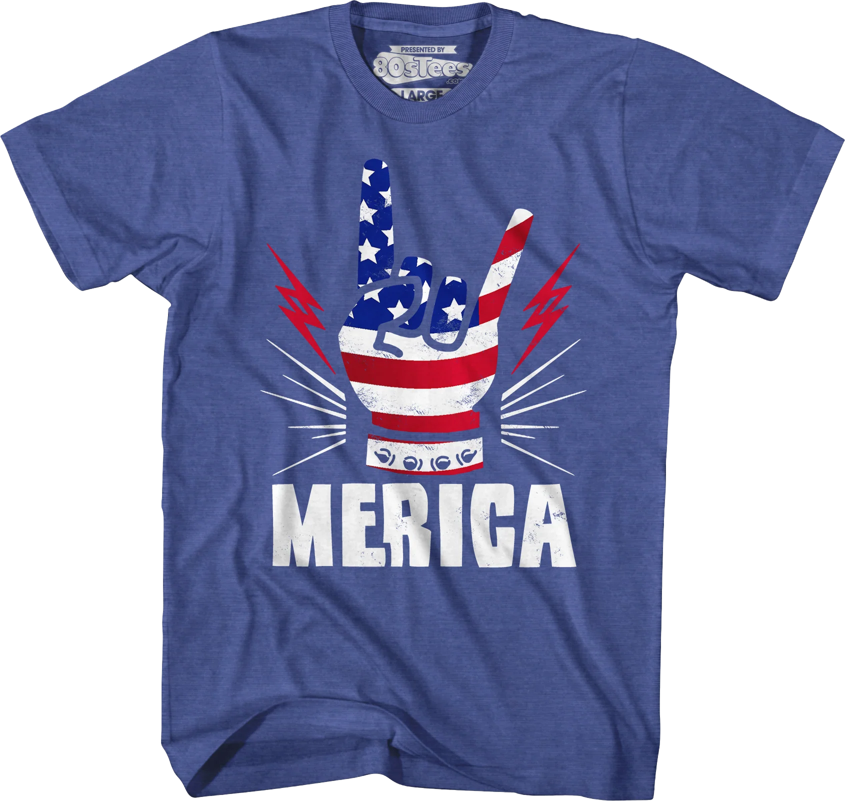 Merica Rocks T-Shirt - Image 4